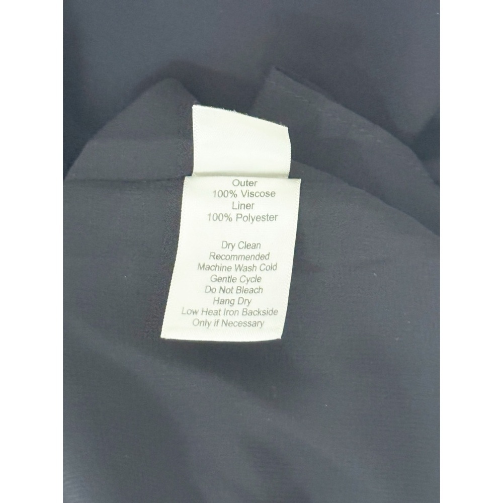 ECRU Women’s Black With Rainbow Piping Tiered LIVELY Sundress Zip 6369WT Size 0 - Picture 8 of 8